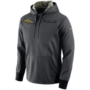 NWT Nike Denver Broncos 2016 Salute to Service Therma-Fit Hoodie